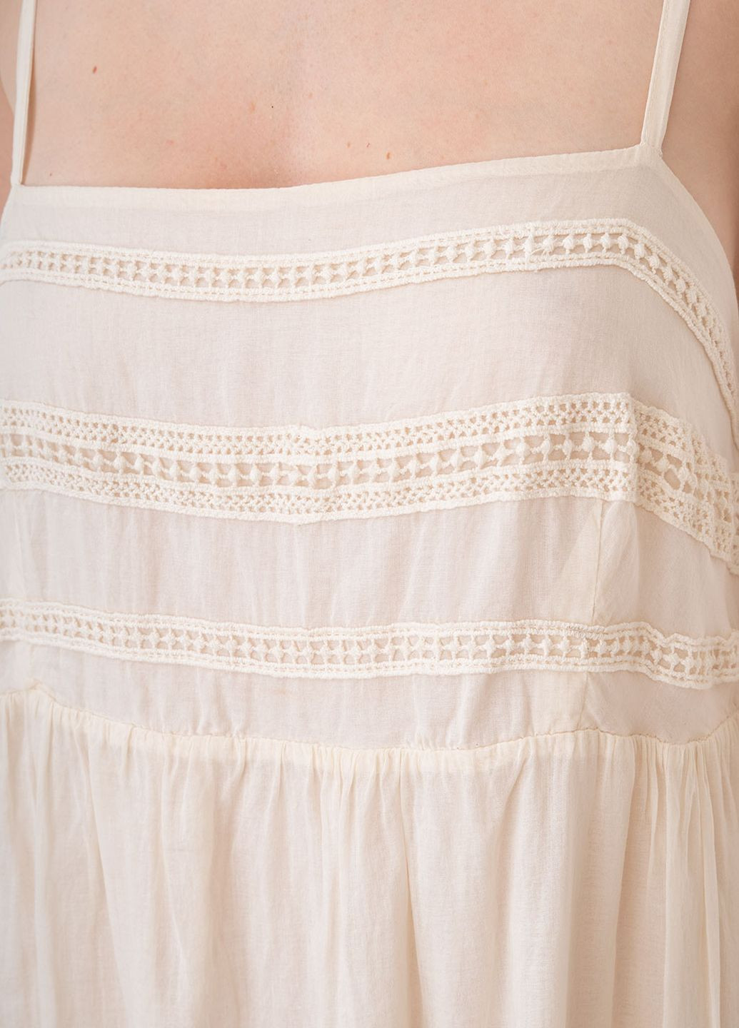 Бежевое кэжуал платье Zimo