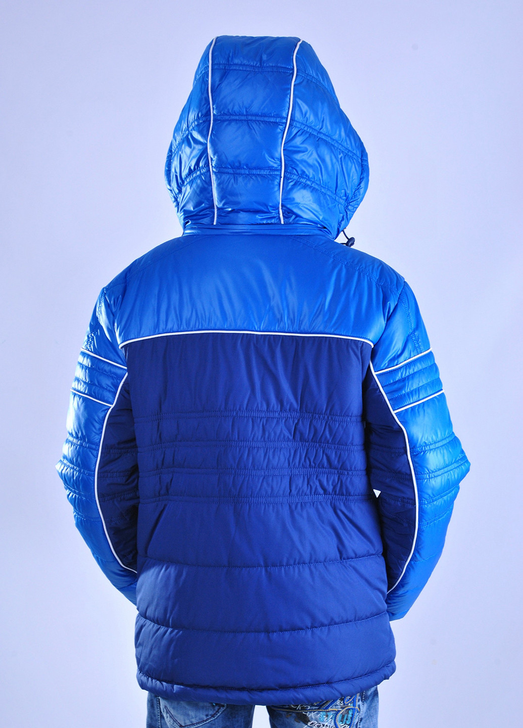 Синя демісезонна куртка Snow Image