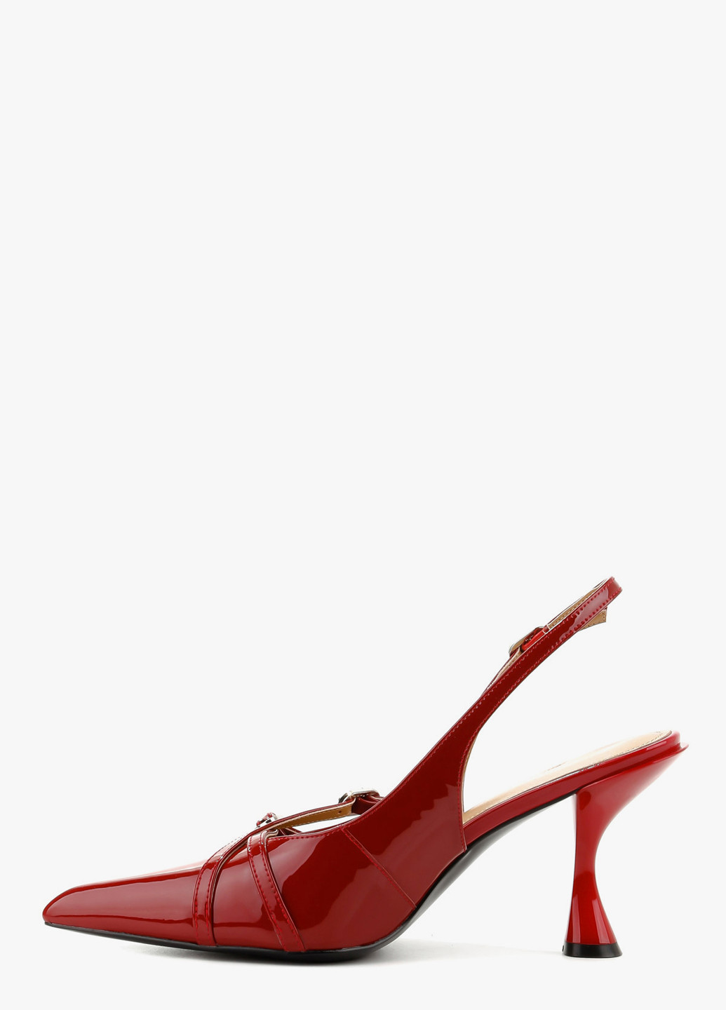 Le'BERDES Туфли слингбеки красный з натуральная кожа, украина — лето (370483596)
