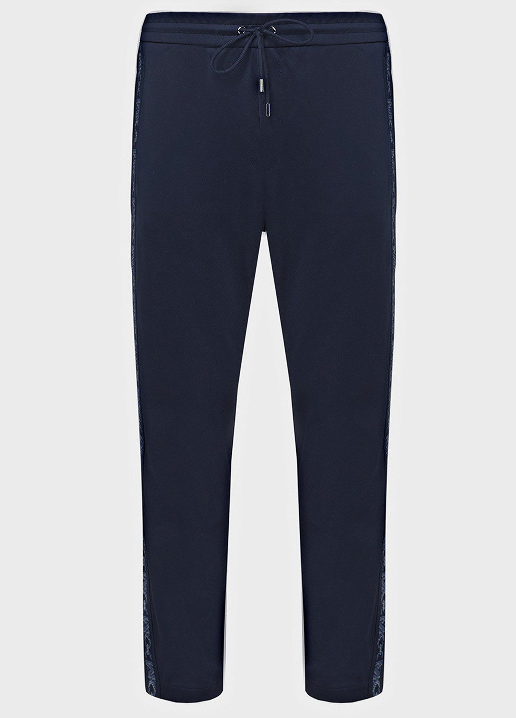 Темно-синие спортивные летние зауженные брюки Michael Kors