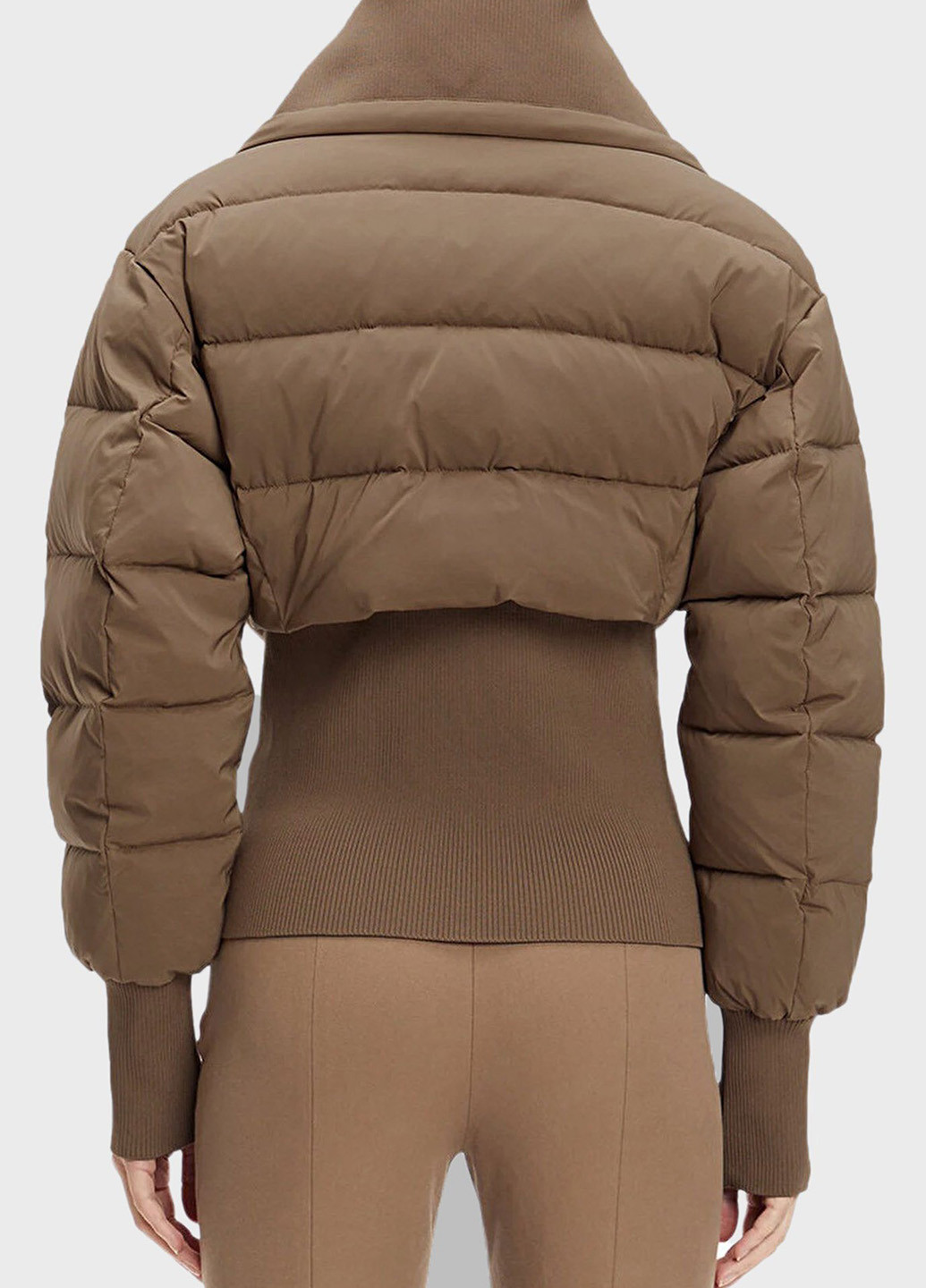 Коричневая зимняя куртка Calvin Klein