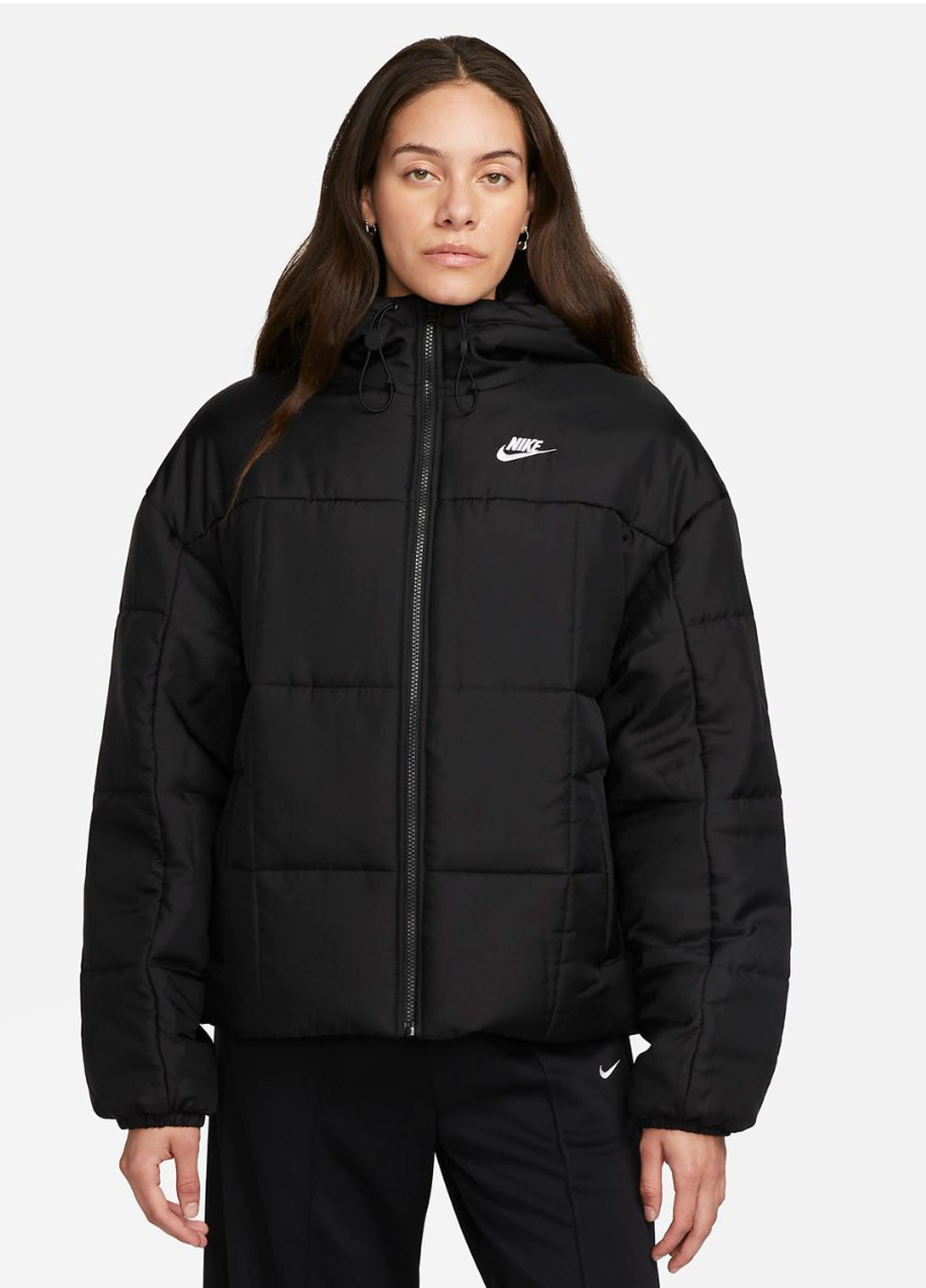 Чорна зимня куртка fb7672-010 Nike W NSW TF THRMR CLSC PUFFER