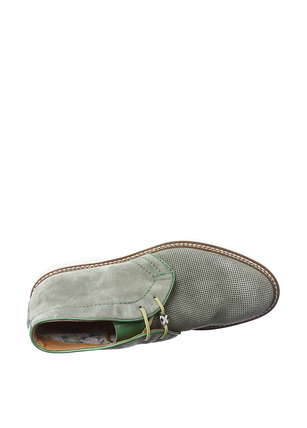 Оливковые осенние ботинки дезерты Brimarts