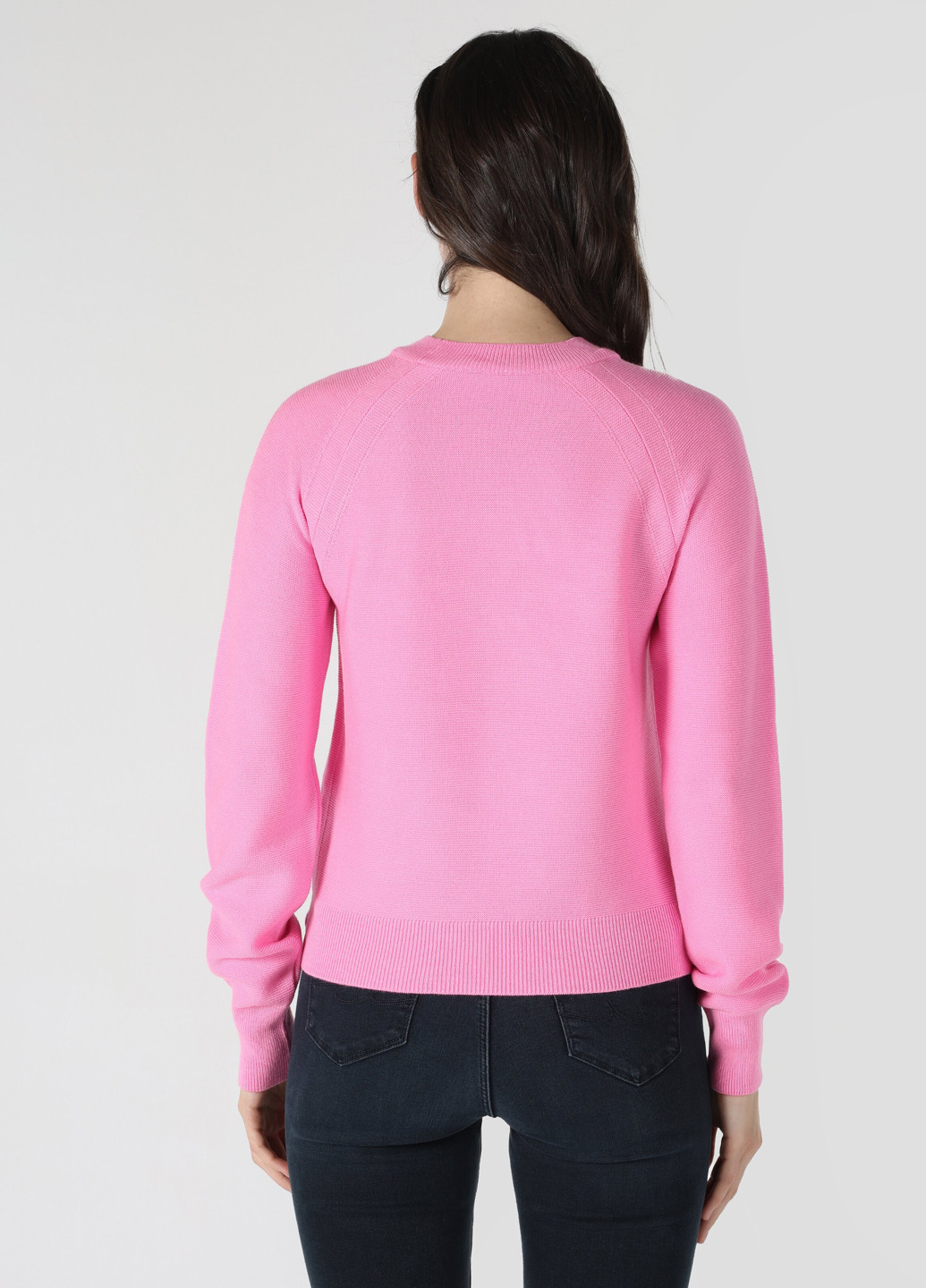 Рожевий зимовий светр джемпер Colin's