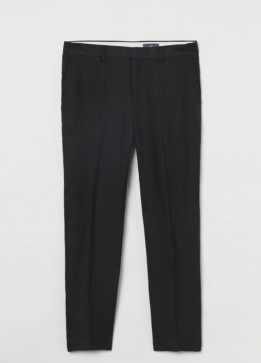 Черные демисезонные брюки H&M