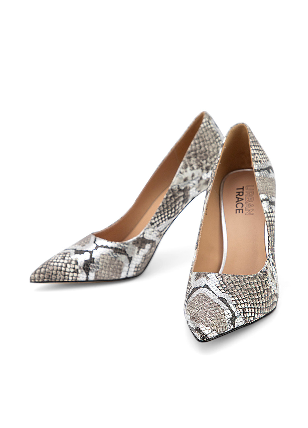 Respect Туфлі туфлі-човники сірий з натуральна шкіра, україна — демісезон (306619577)