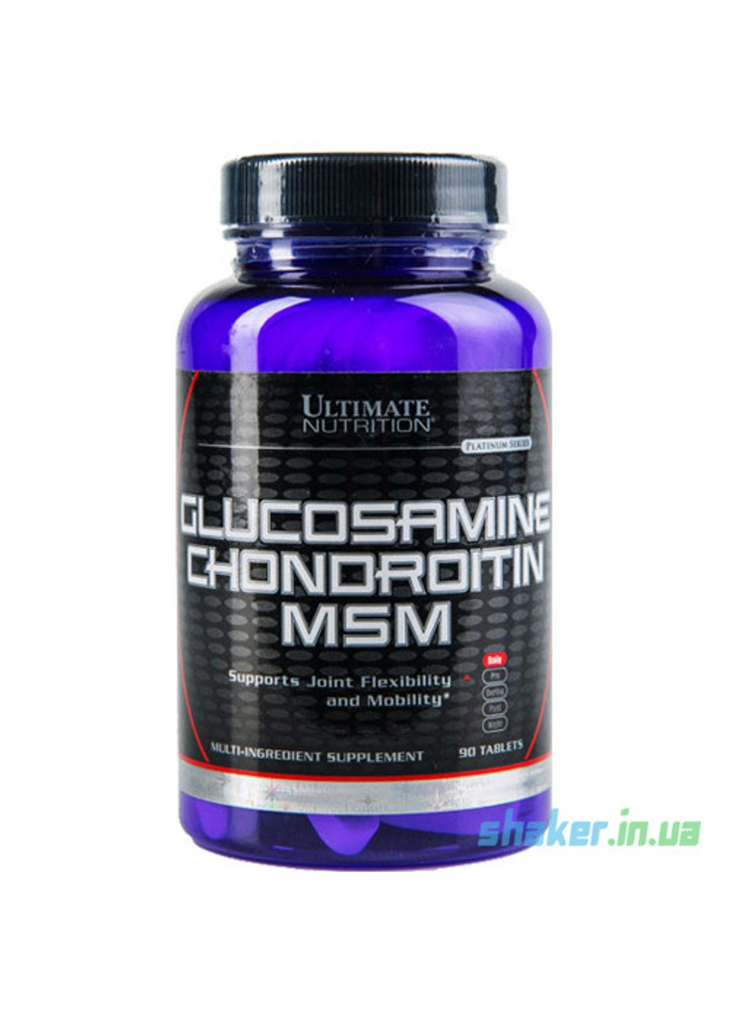 Глюкозамін хондроїтин МСМ Glucosamine Chondroitin Msm (90 таб) ультімейт Ultimate Nutrition (255408042)
