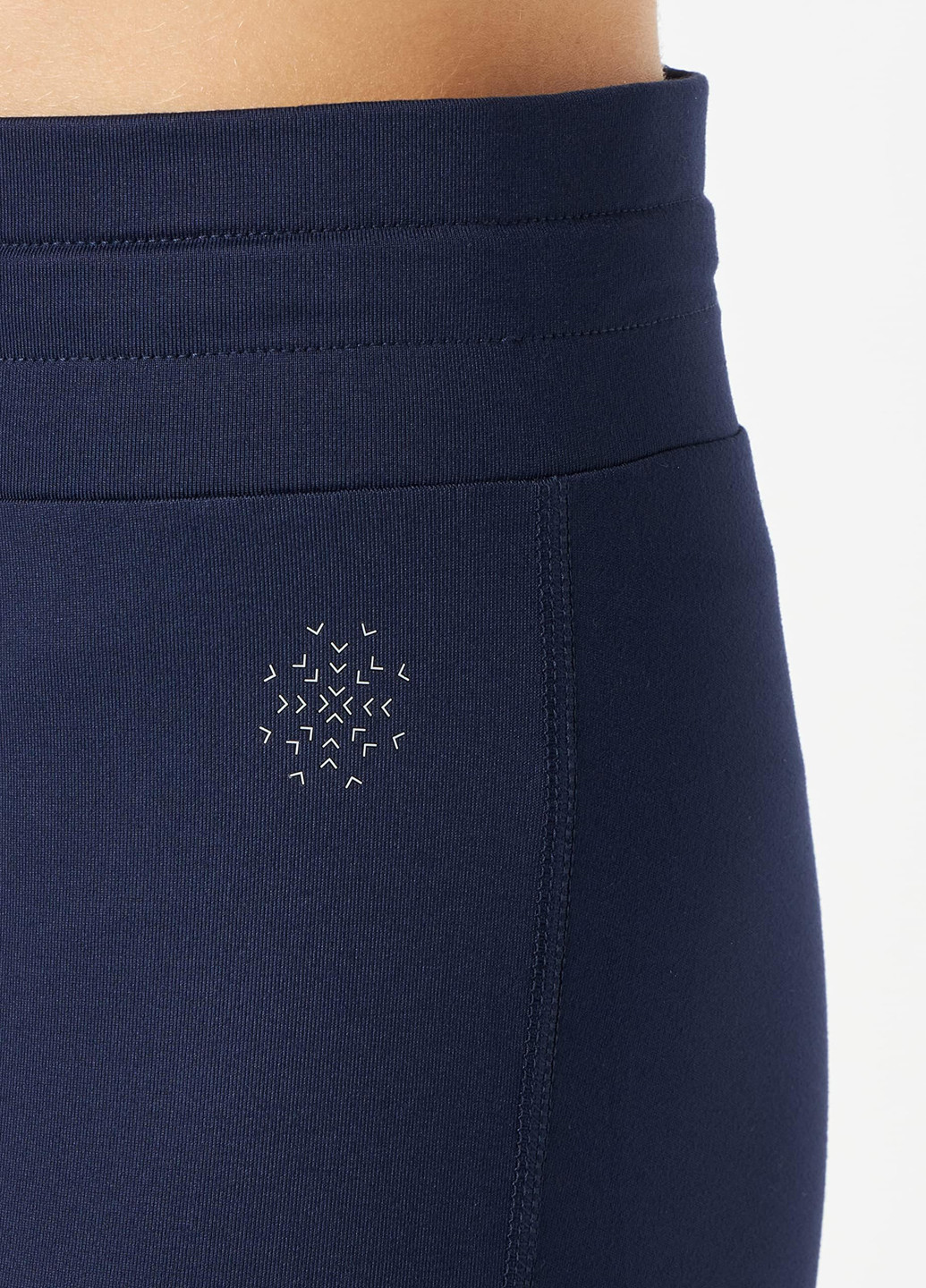 Темно-синие спортивные демисезонные прямые брюки Aurique