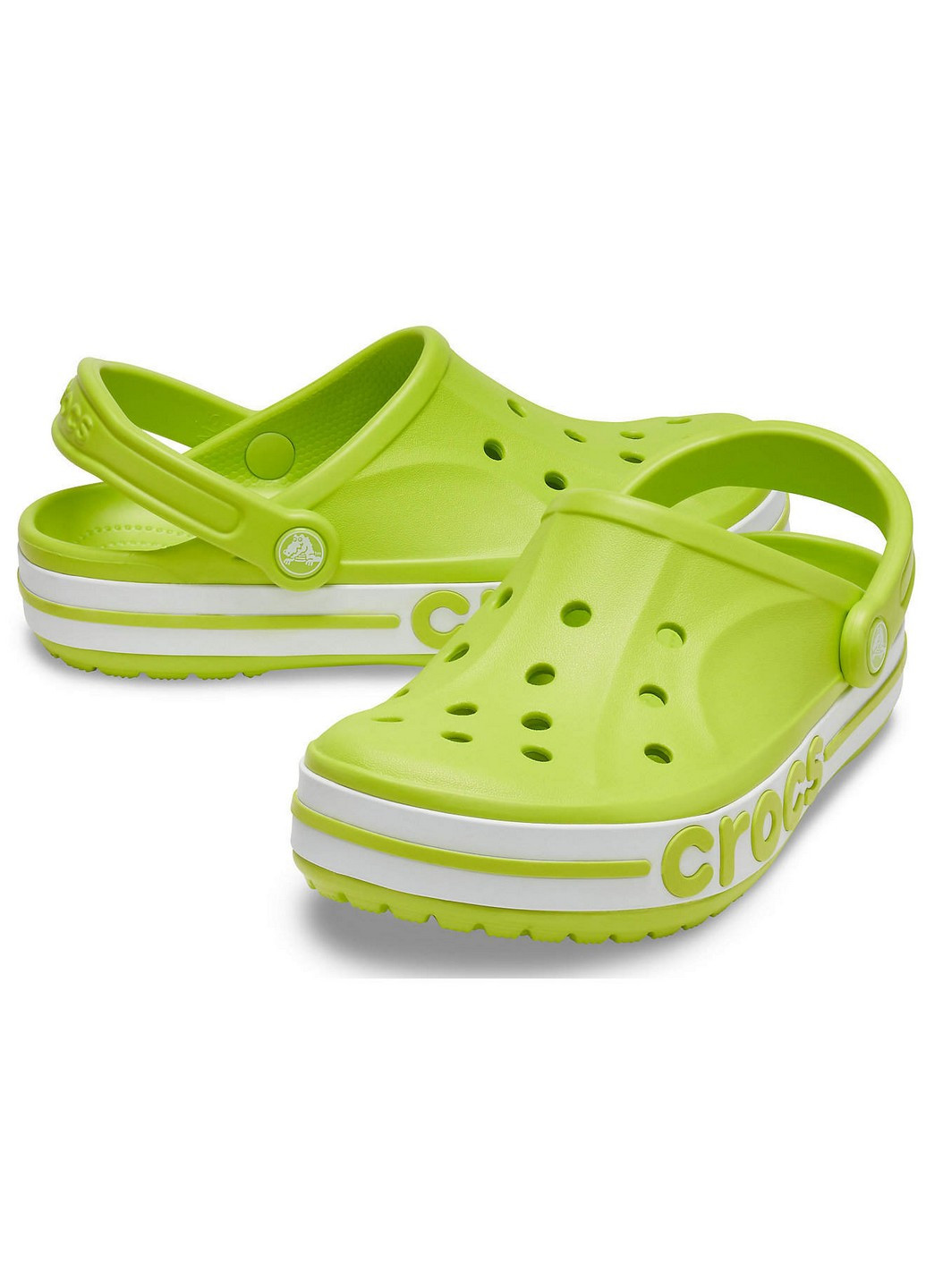 Сабо крокси Crocs bayaband clog lime punch (253919553)