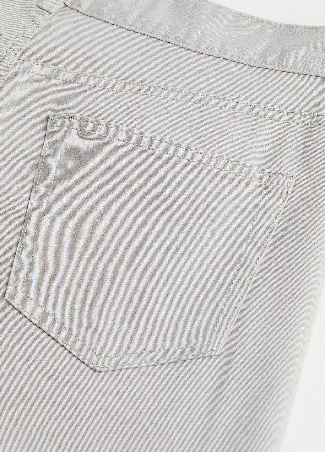 Светло-серые демисезонные слим джинсы H&M