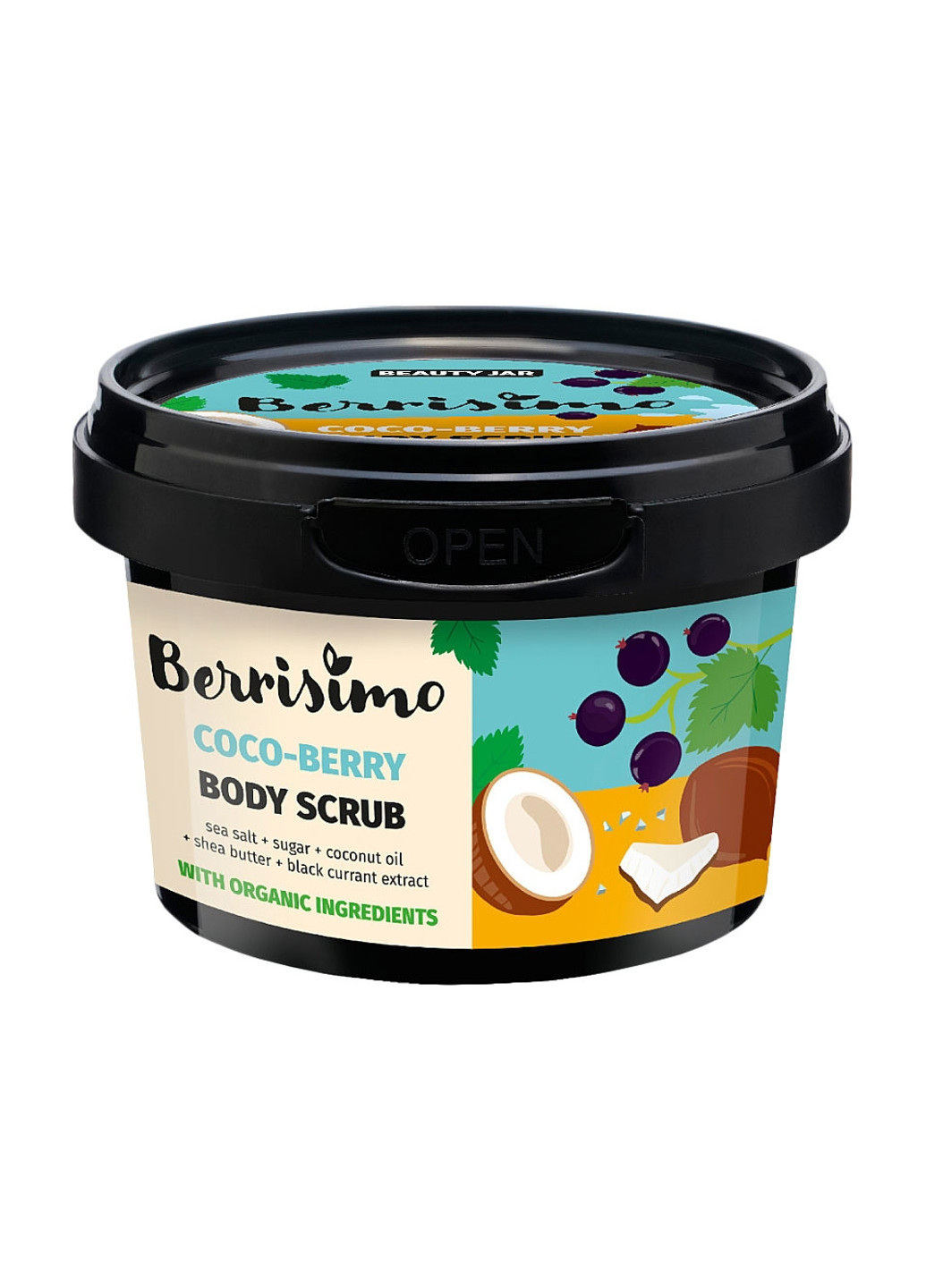 Скраб для тіла Coco-Berry Berrisimo 350 г Beauty Jar (251853310)