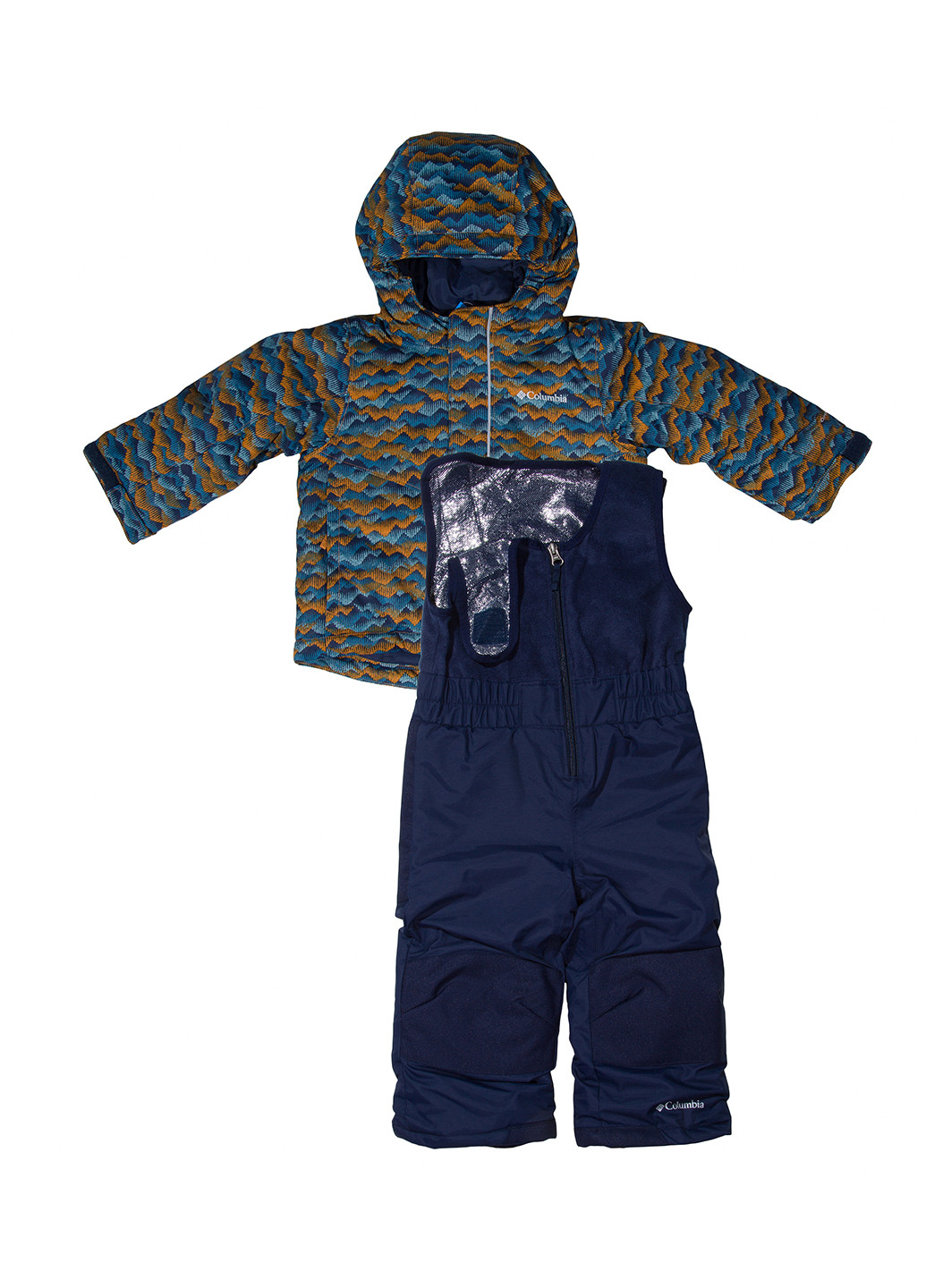 Синій зимній комплект (куртка, комбінезон) Columbia