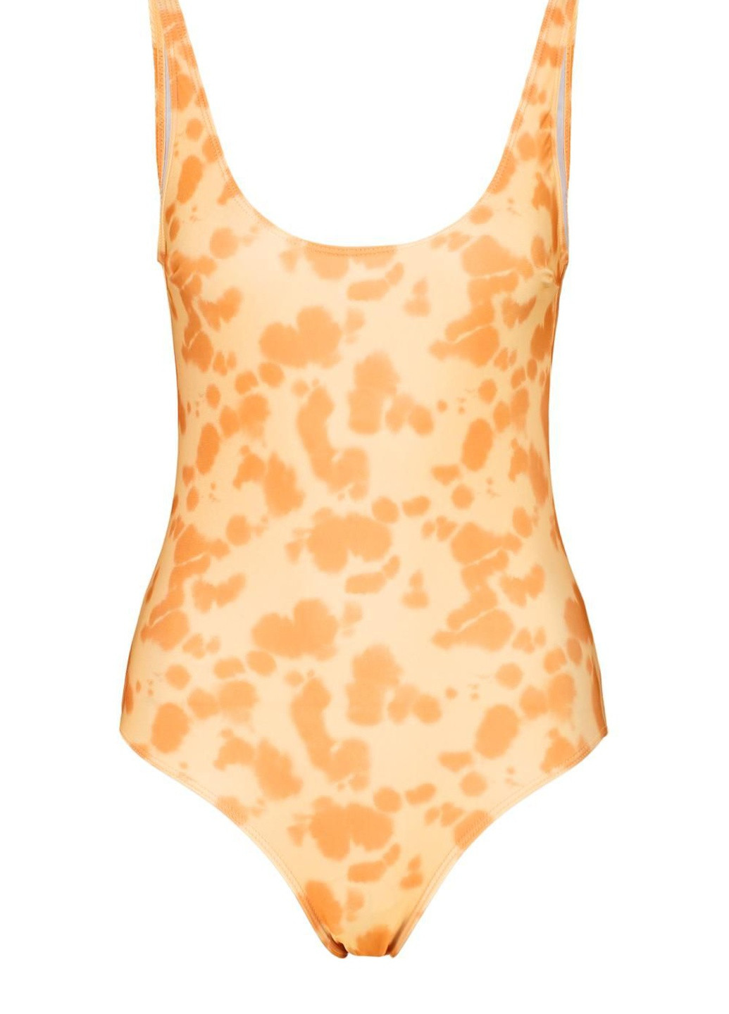 Оранжевый летний купальник Boohoo