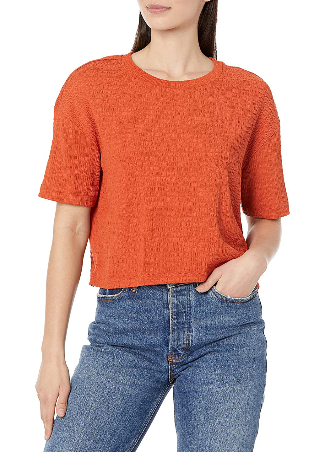 Помаранчева літня блузка Calvin Klein