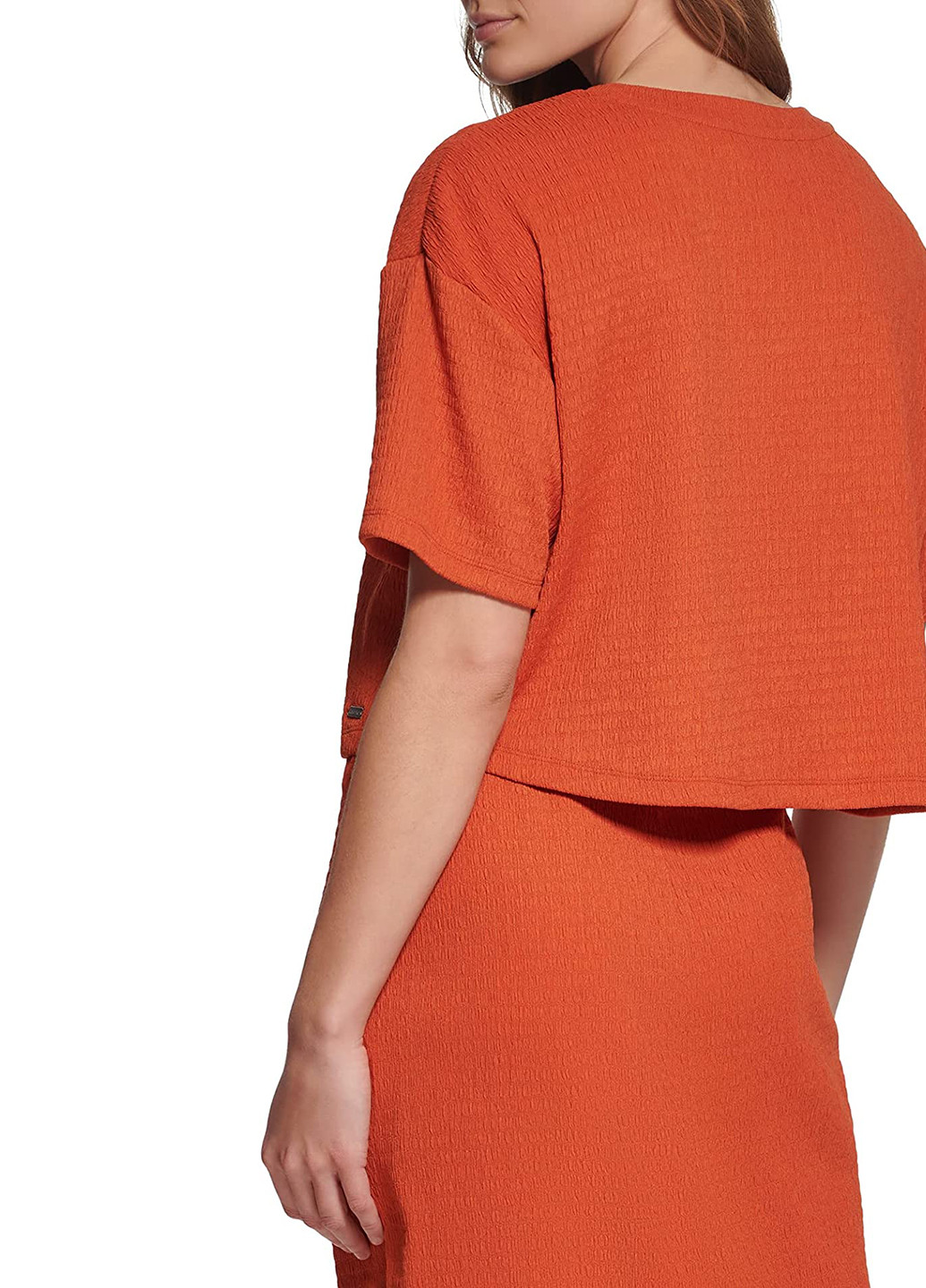 Помаранчева блузка Calvin Klein