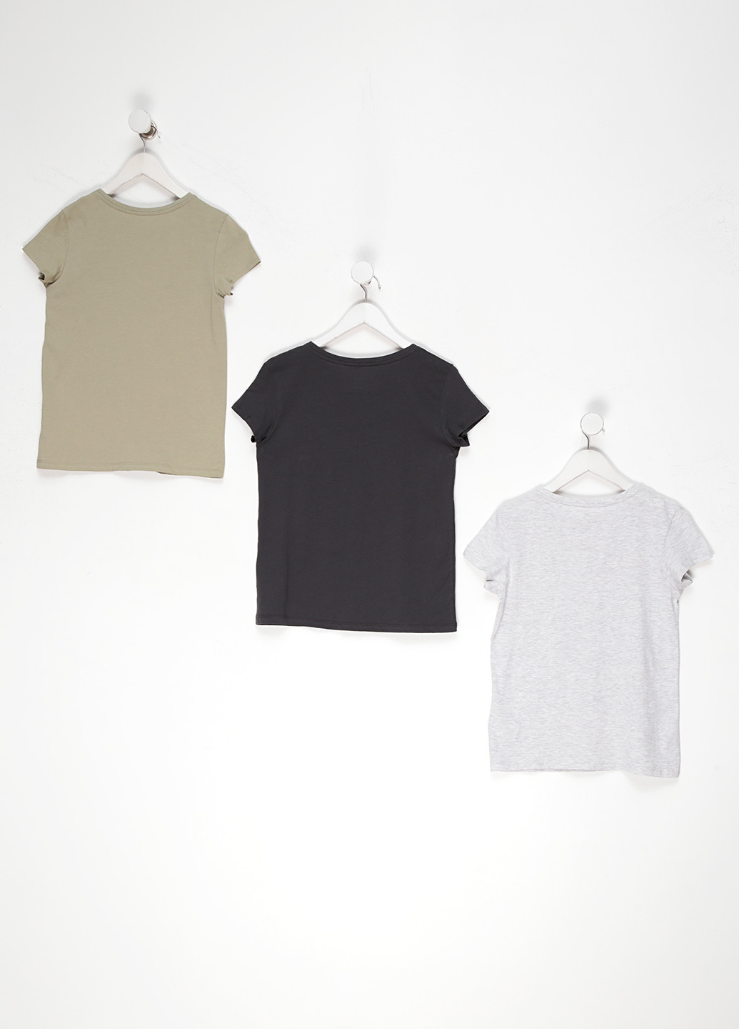 Комбінована літня футболка (3 шт.) H&M