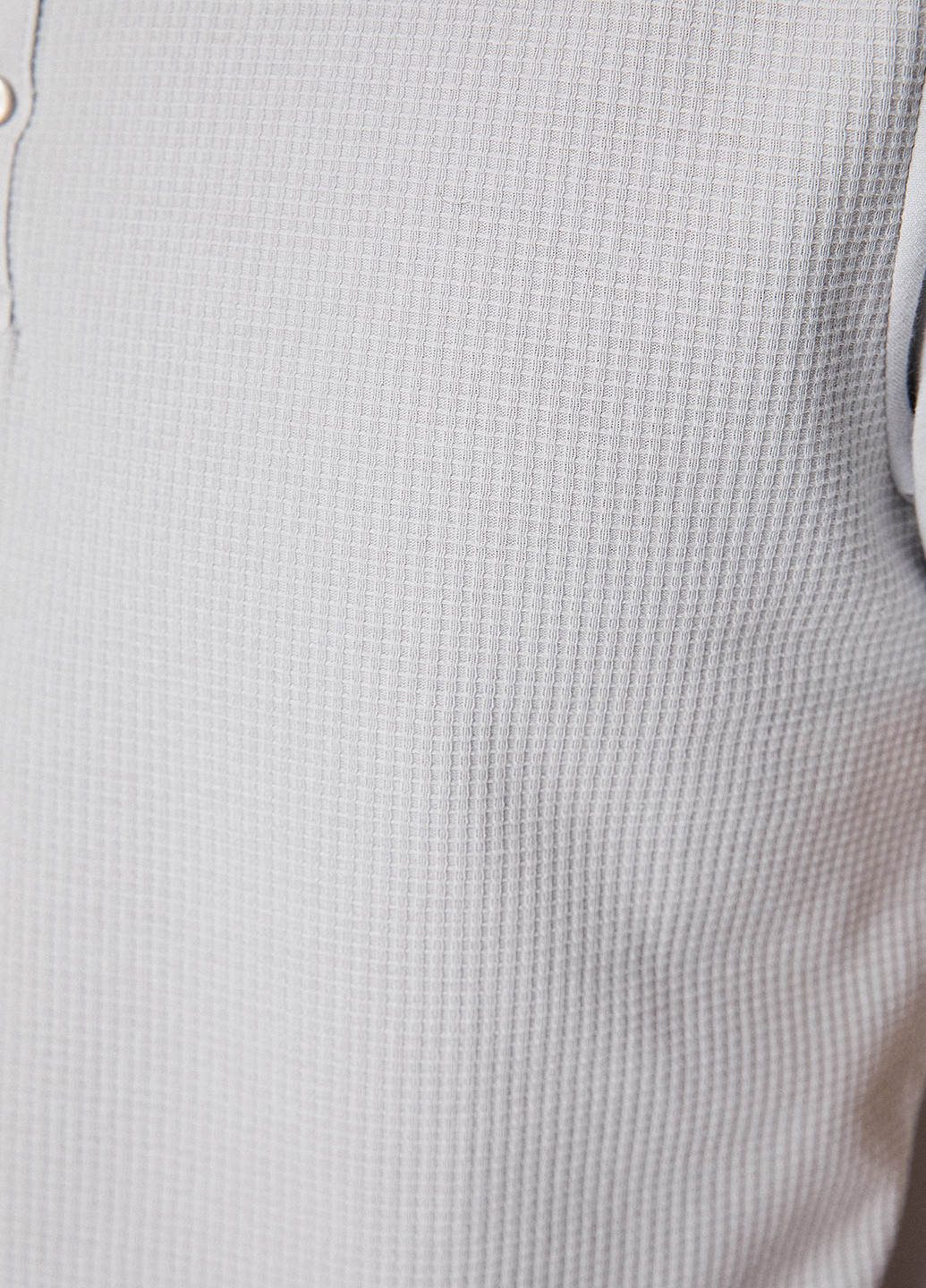 Светло-серая футболка-поло для мужчин KOTON однотонная
