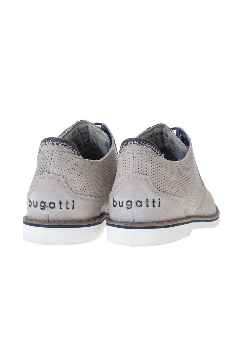 Серые туфли Bugatti