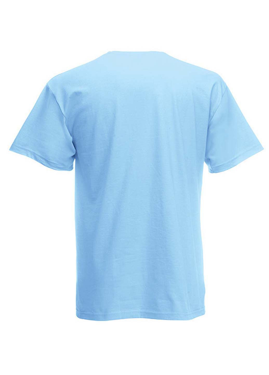 Світло-блакитна футболка Fruit of the Loom