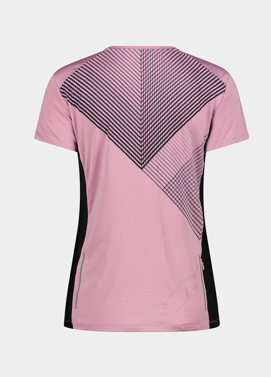 Розовая летняя футболка CMP WOMAN TRAIL T-SHIRT