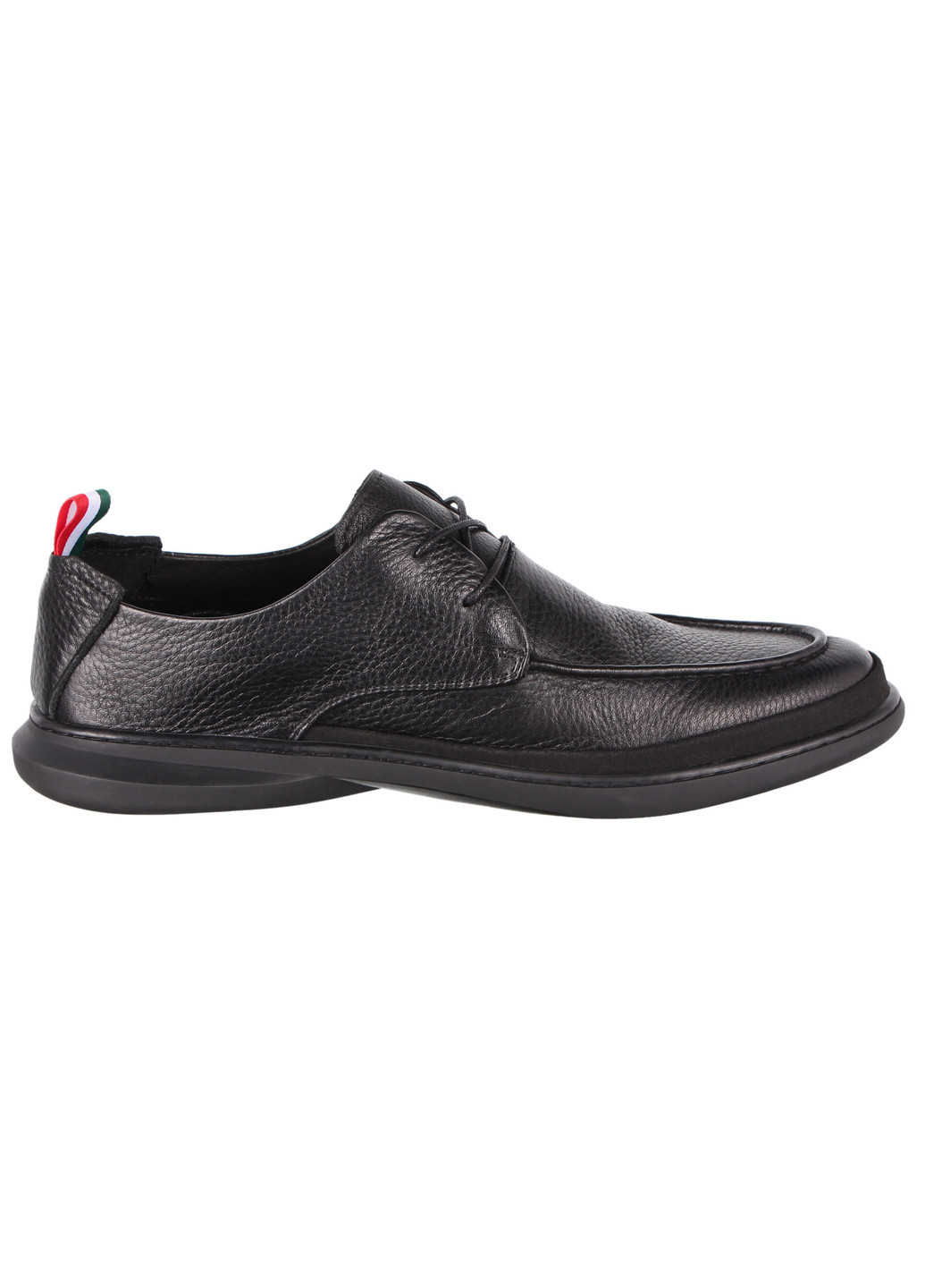 Черные мужские туфли 196886 Cosottinni на шнурках