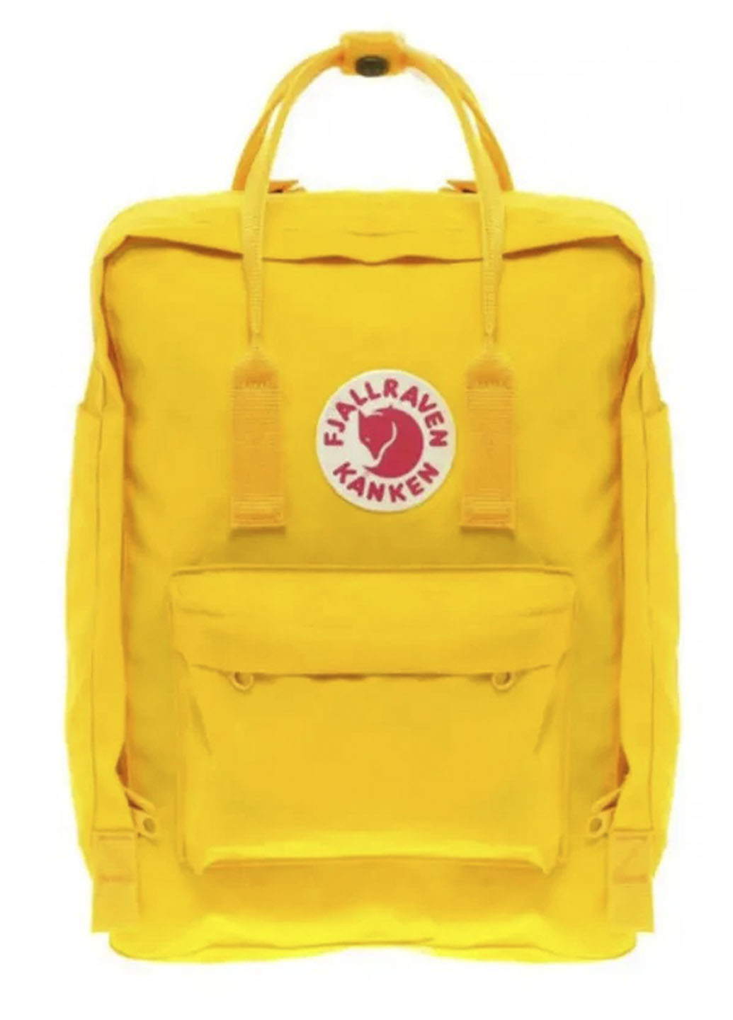 Рюкзак Fjallraven Kanken Classic Городской рюкзак 16 л унисекс Желтый XO однотонный жёлтый кэжуал