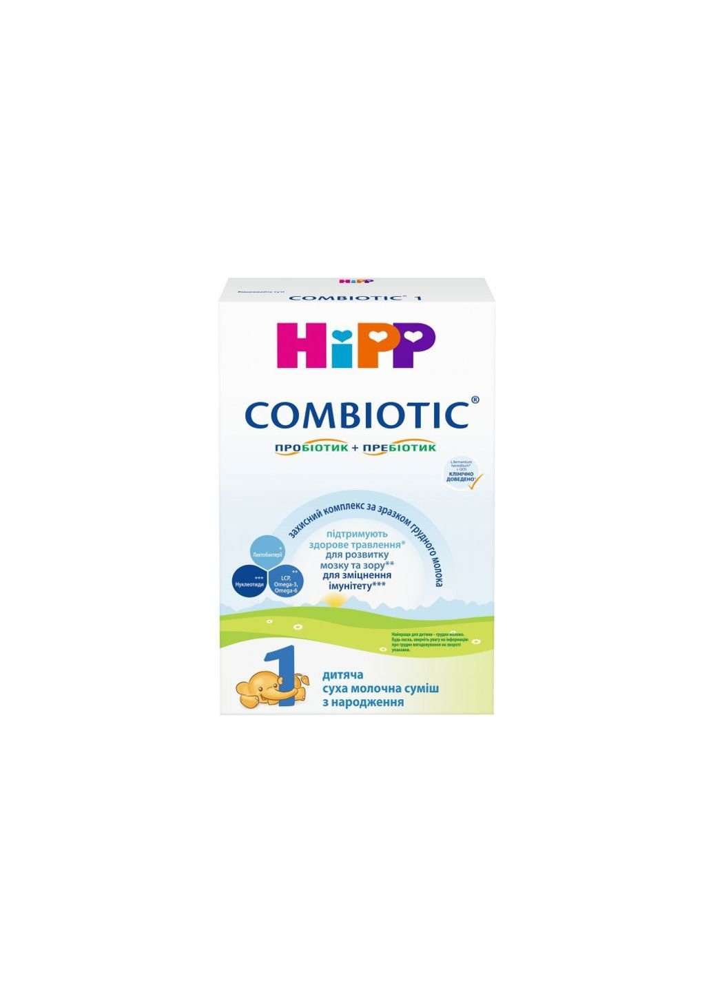 Дитяча суміш Combiotic 1 початкова 300 г (1031083) Hipp (254069962)