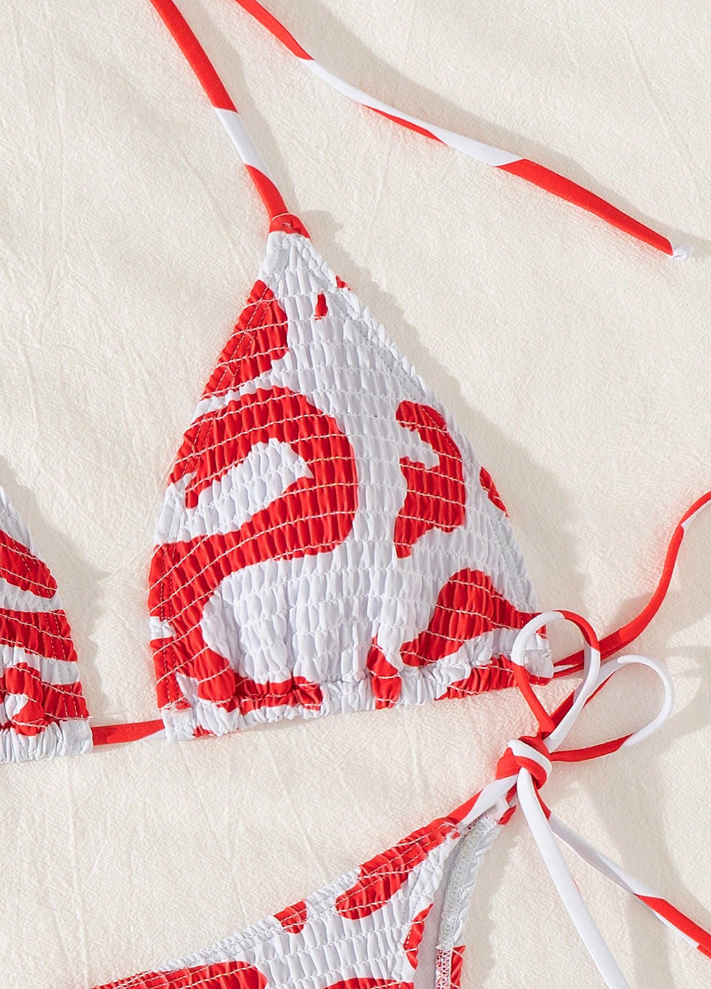 Комбинированный летний купальник (лиф, трусики) бикини, раздельный SHEIN