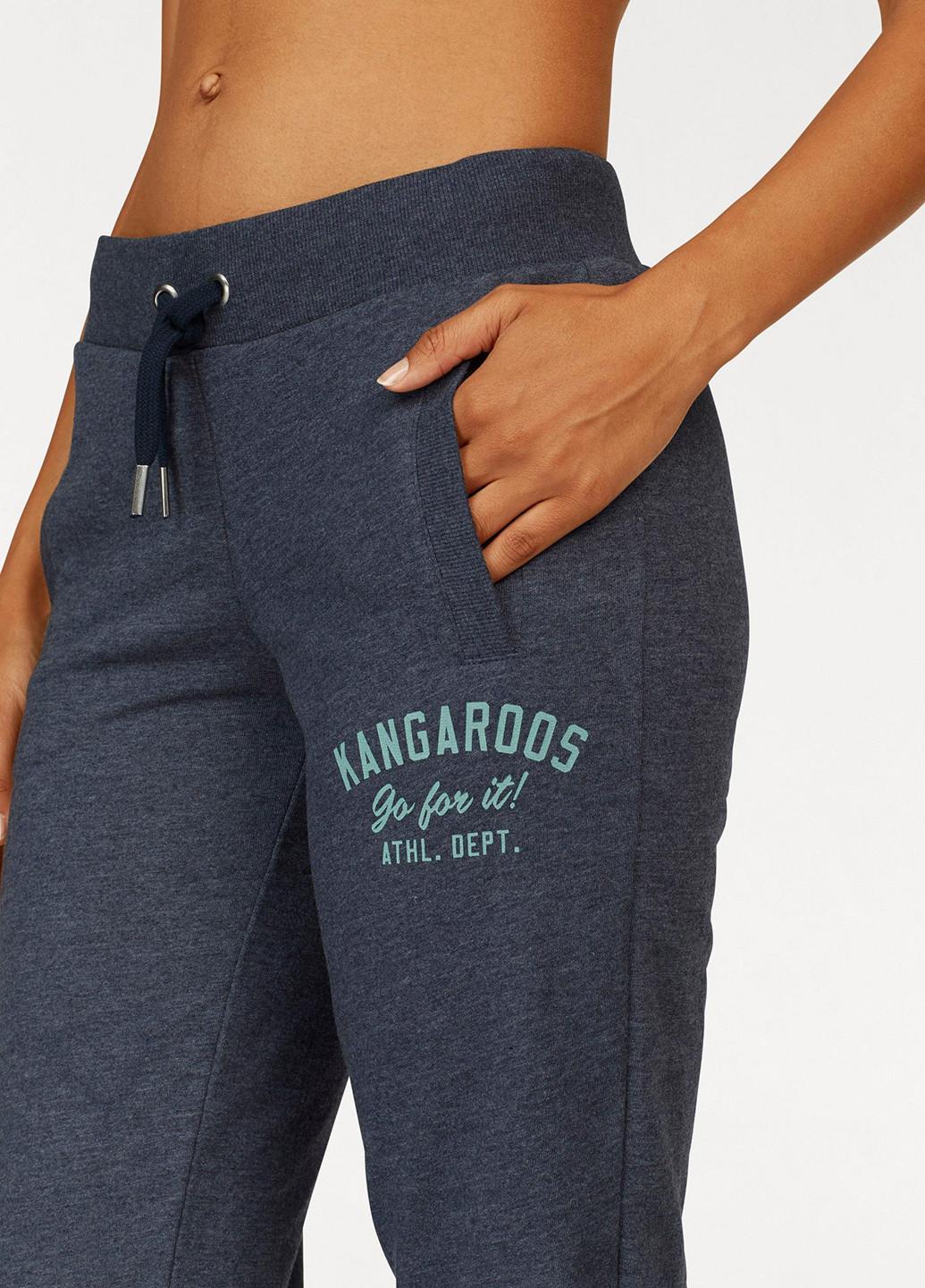 Синие спортивные демисезонные джоггеры брюки Kangaroos