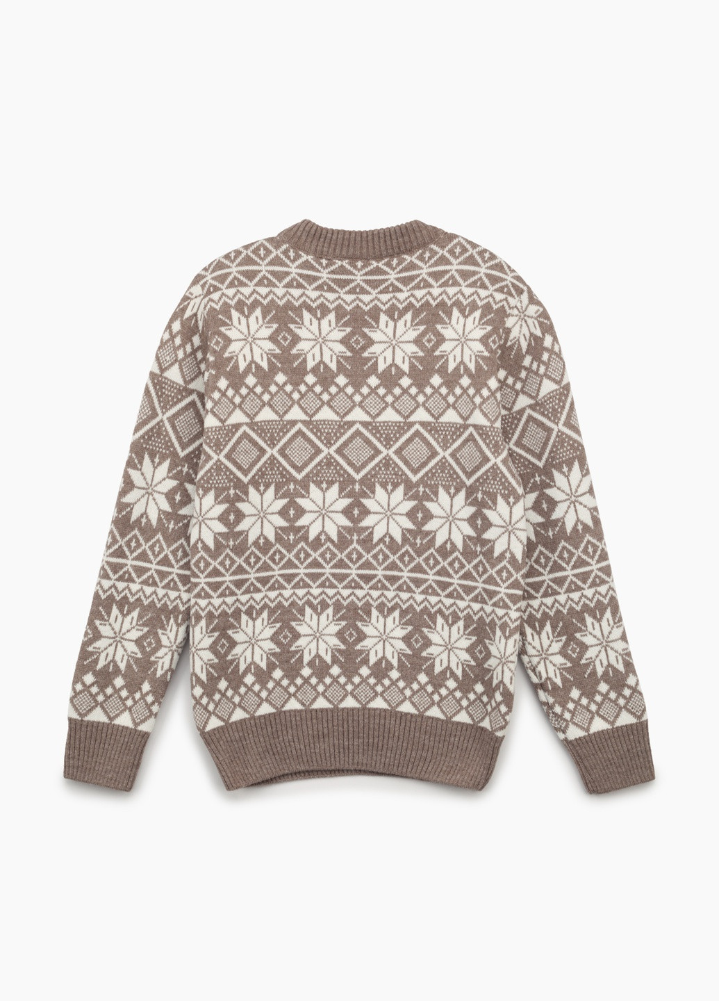 Бежевый зимний свитер Toontoy