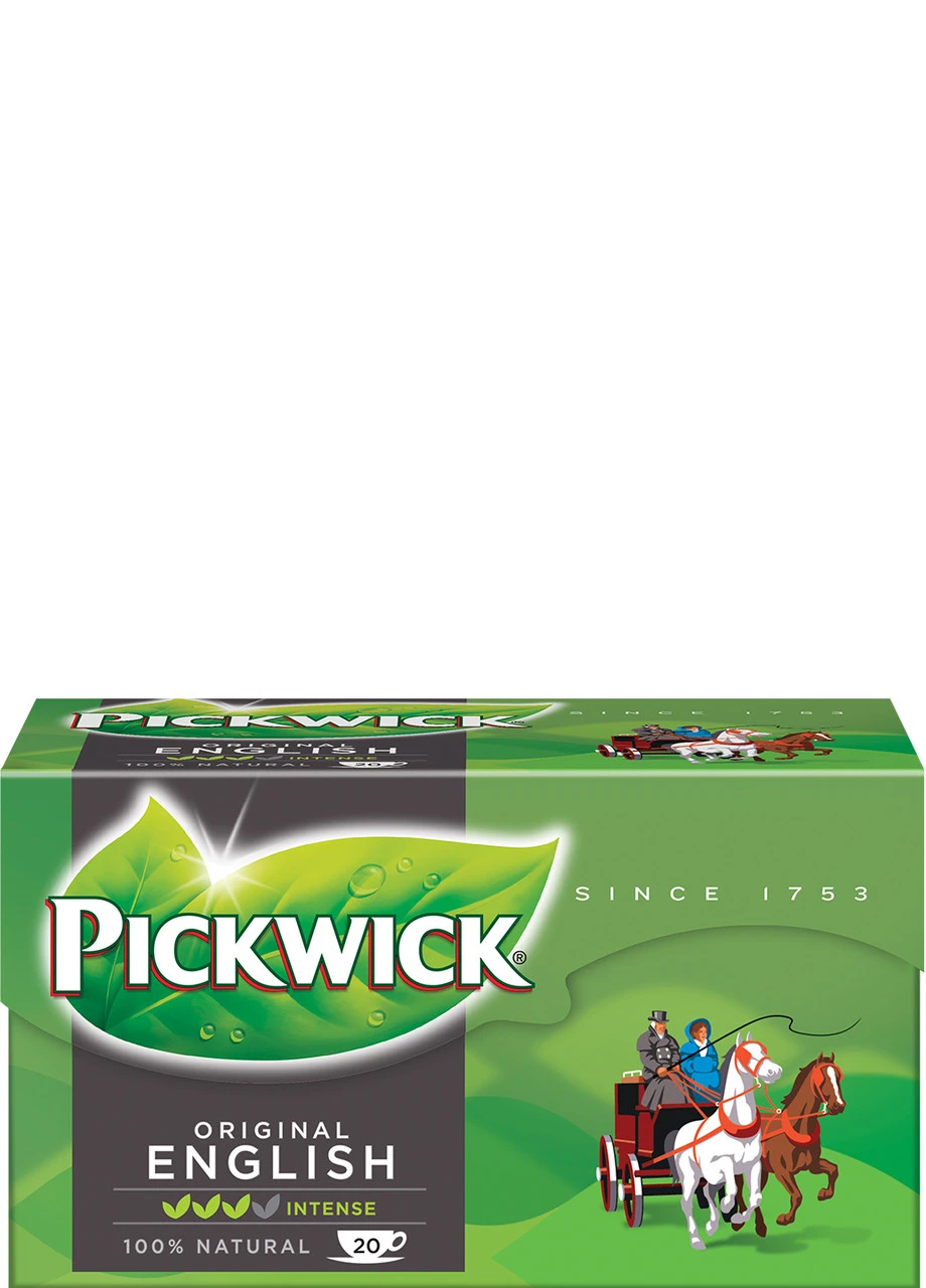 Чай чорний English 20 шт × 2г Pickwick (254917582)