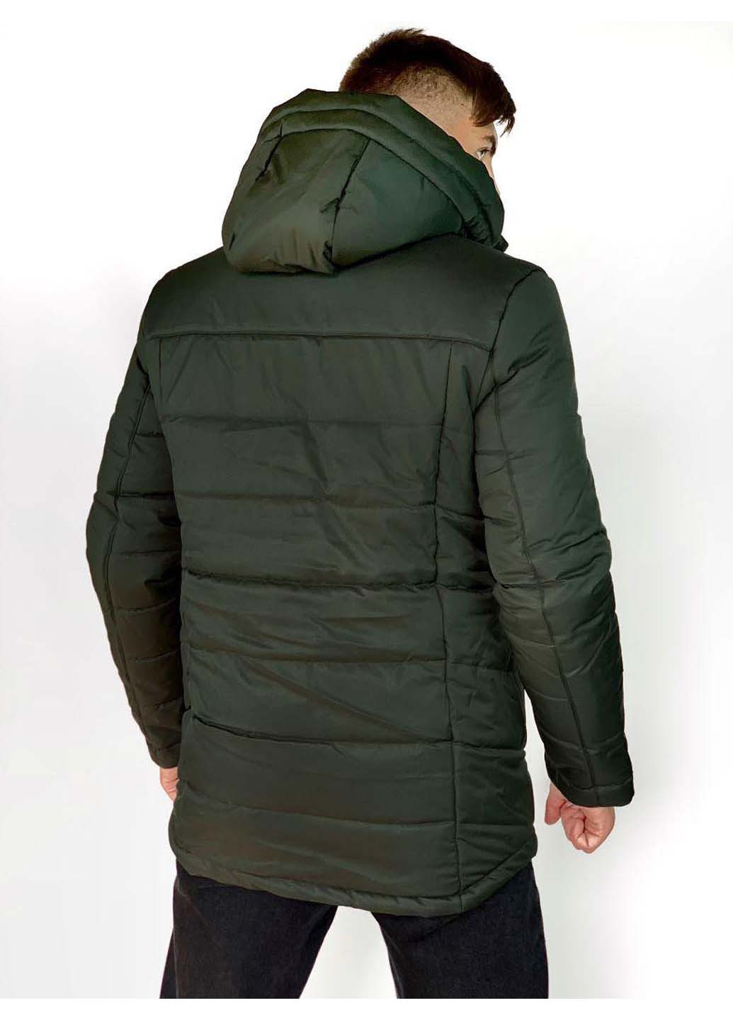 Оливковая (хаки) зимняя куртка Intruder