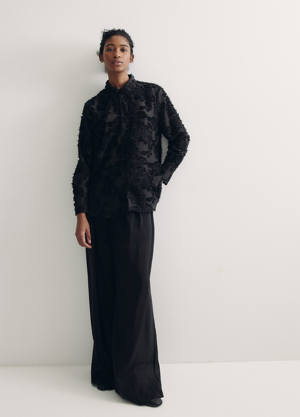 Чорна блуза H&M