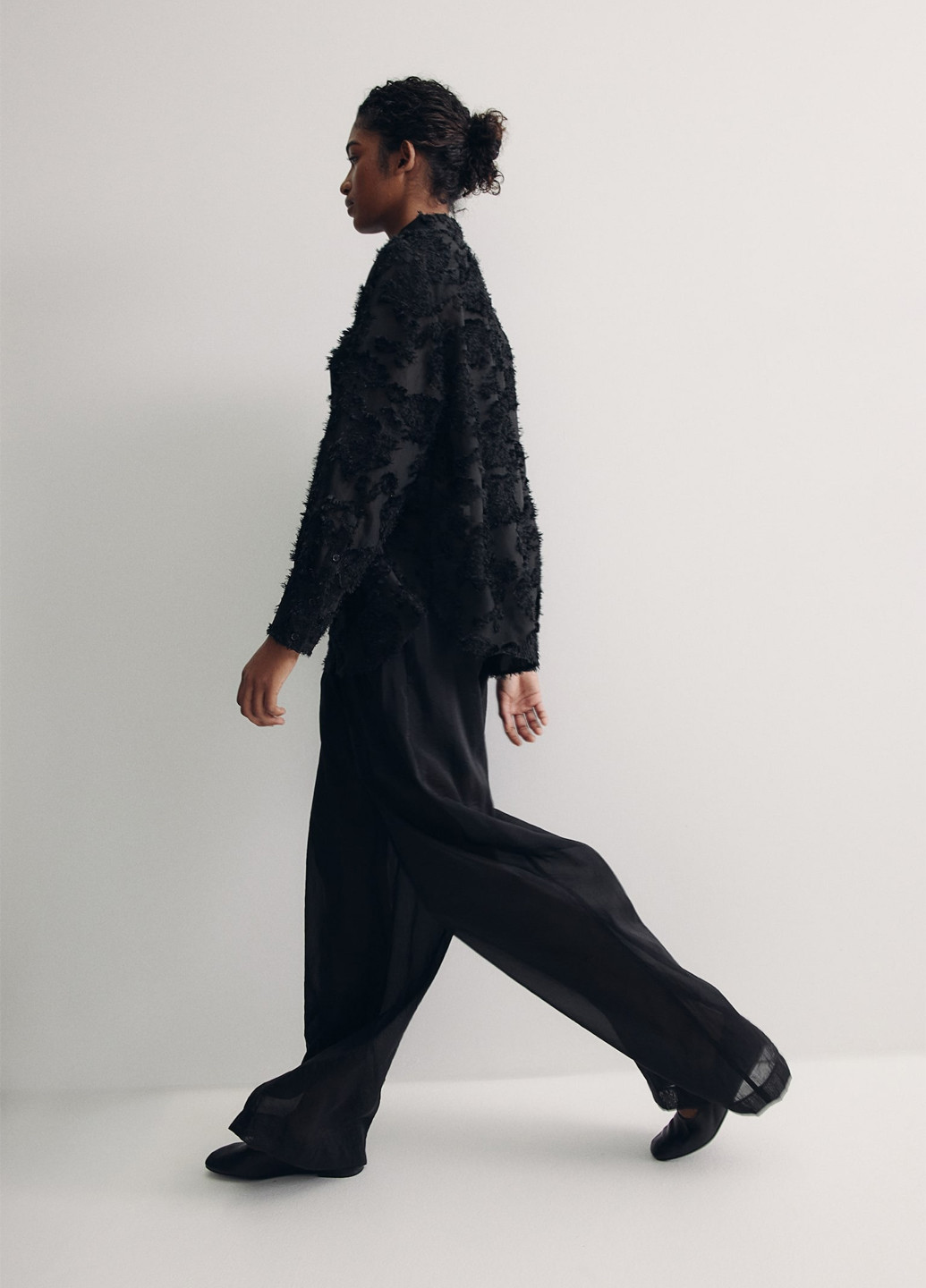 Чорна блуза H&M