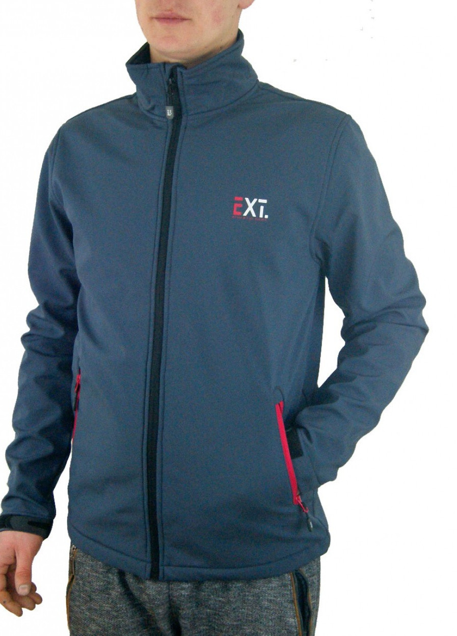 Синяя куртка softshell navy (14578-navy) The Trend House