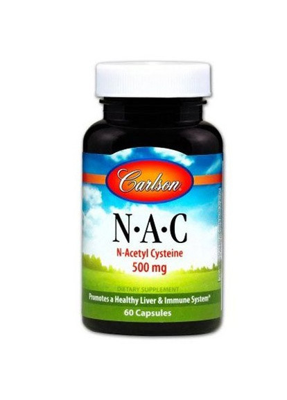 N-A-C 500 mg 60 Caps Carlson Labs (256380018)