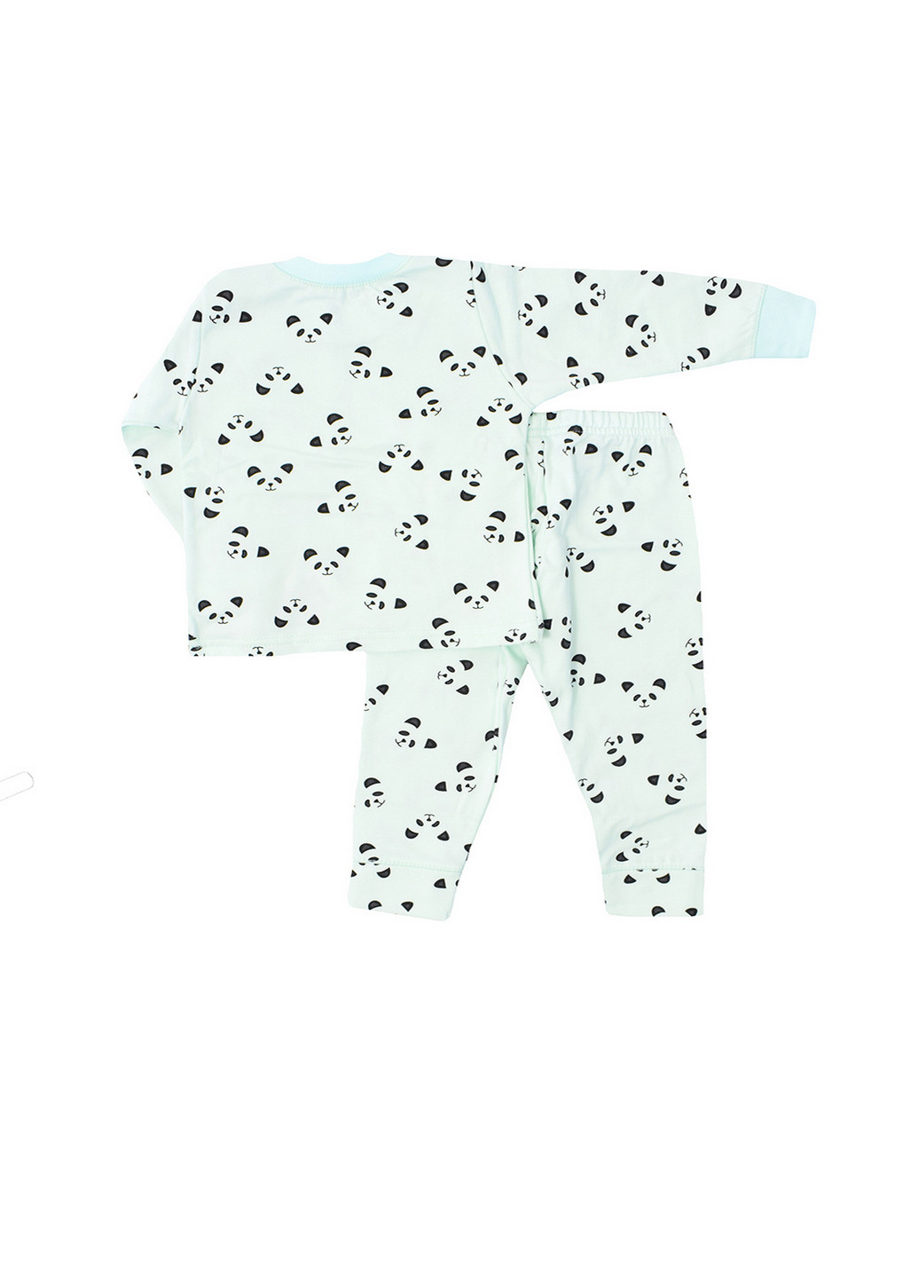 Салатовая всесезон пижама мальчика с рисунками кофта + брюки Фламинго Текстиль
