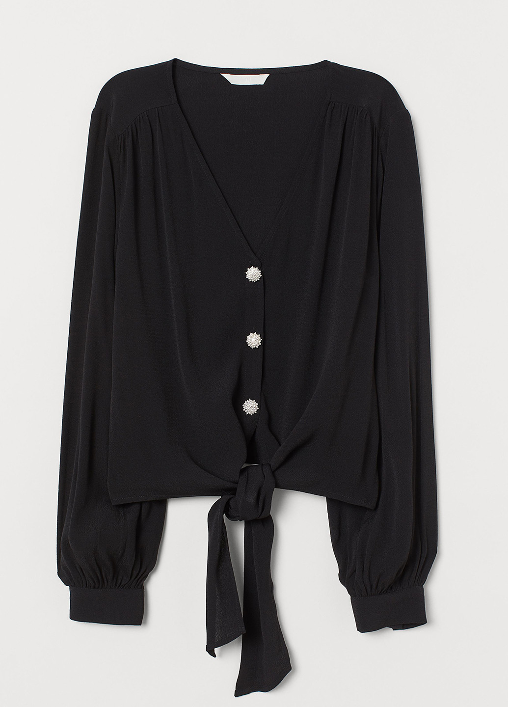 Чорна блуза H&M