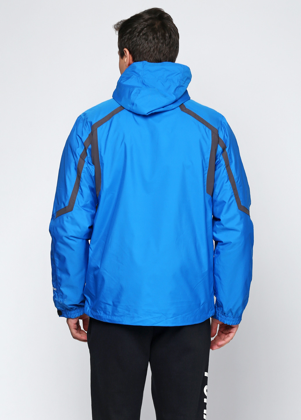 Синяя зимняя куртка лыжная Columbia
