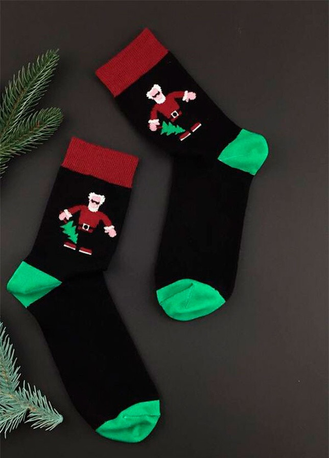 Новорічні шкарпетки Поганий Санта SOX (224809165)
