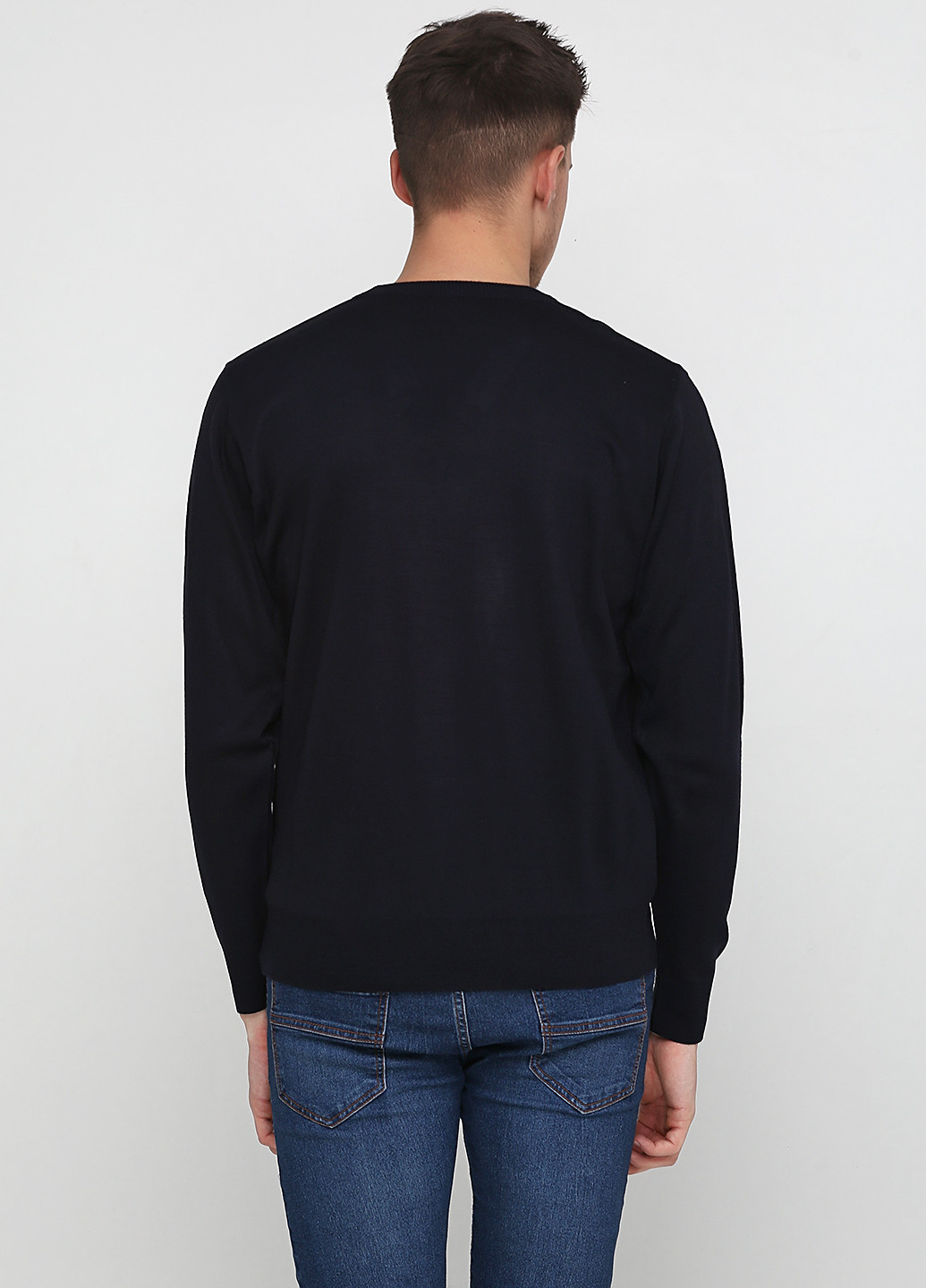 Темно-синій демісезонний пуловер пуловер Sunteks