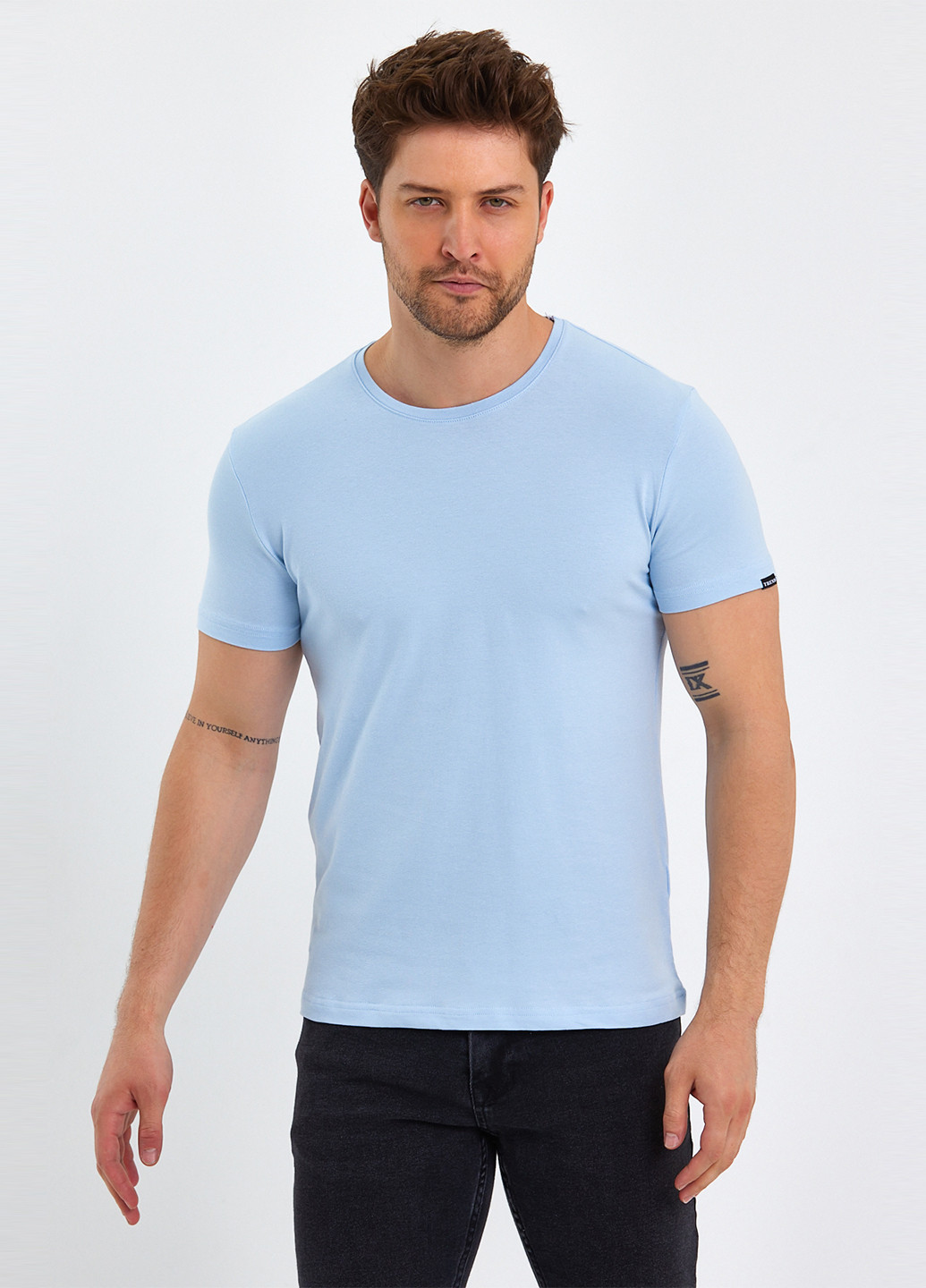 Блакитна футболка Trend Collection