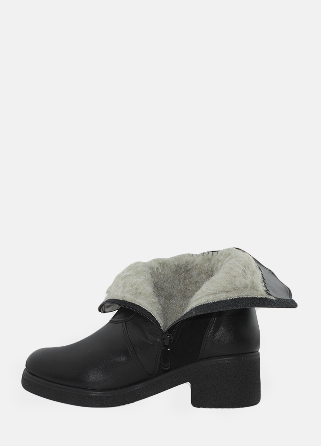 Зимние ботинки rg217-1 черный Alvista из натуральной замши