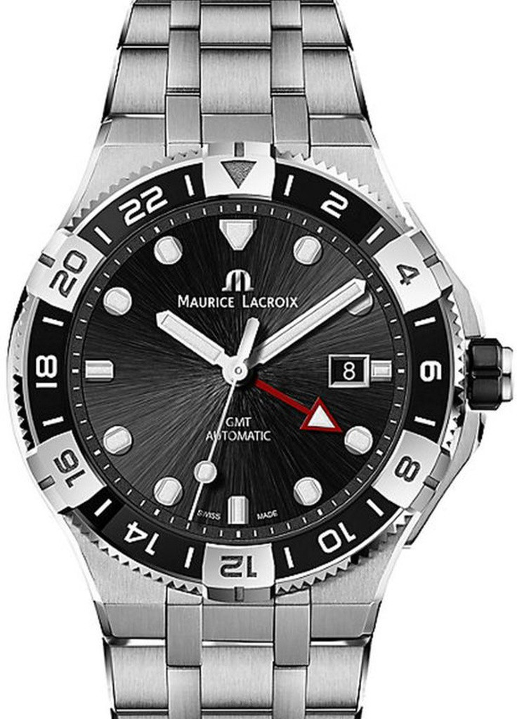 Часы AI6158-SS002-330-1 механика с автоподзаводом спортивные Maurice Lacroix (253009124)
