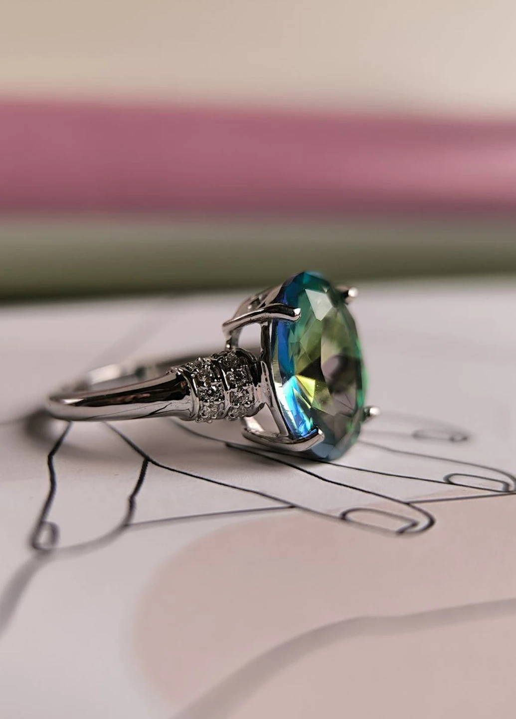 Каблучка Silver Flame (354214799)