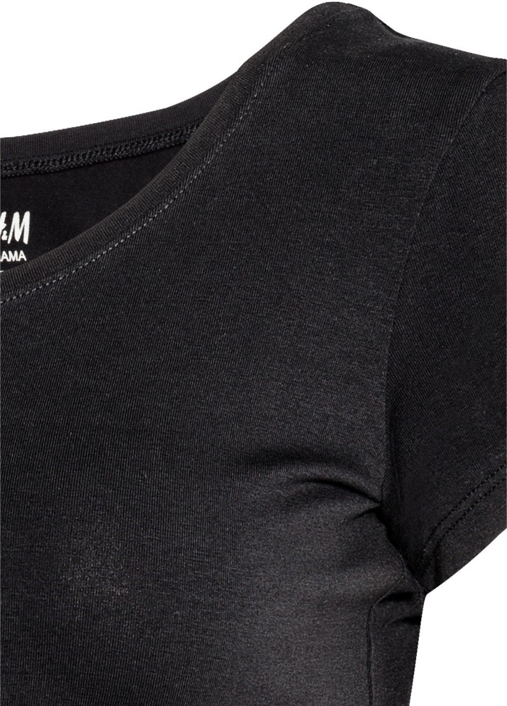 Чорна кежуал плаття для вагітних H&M однотонна