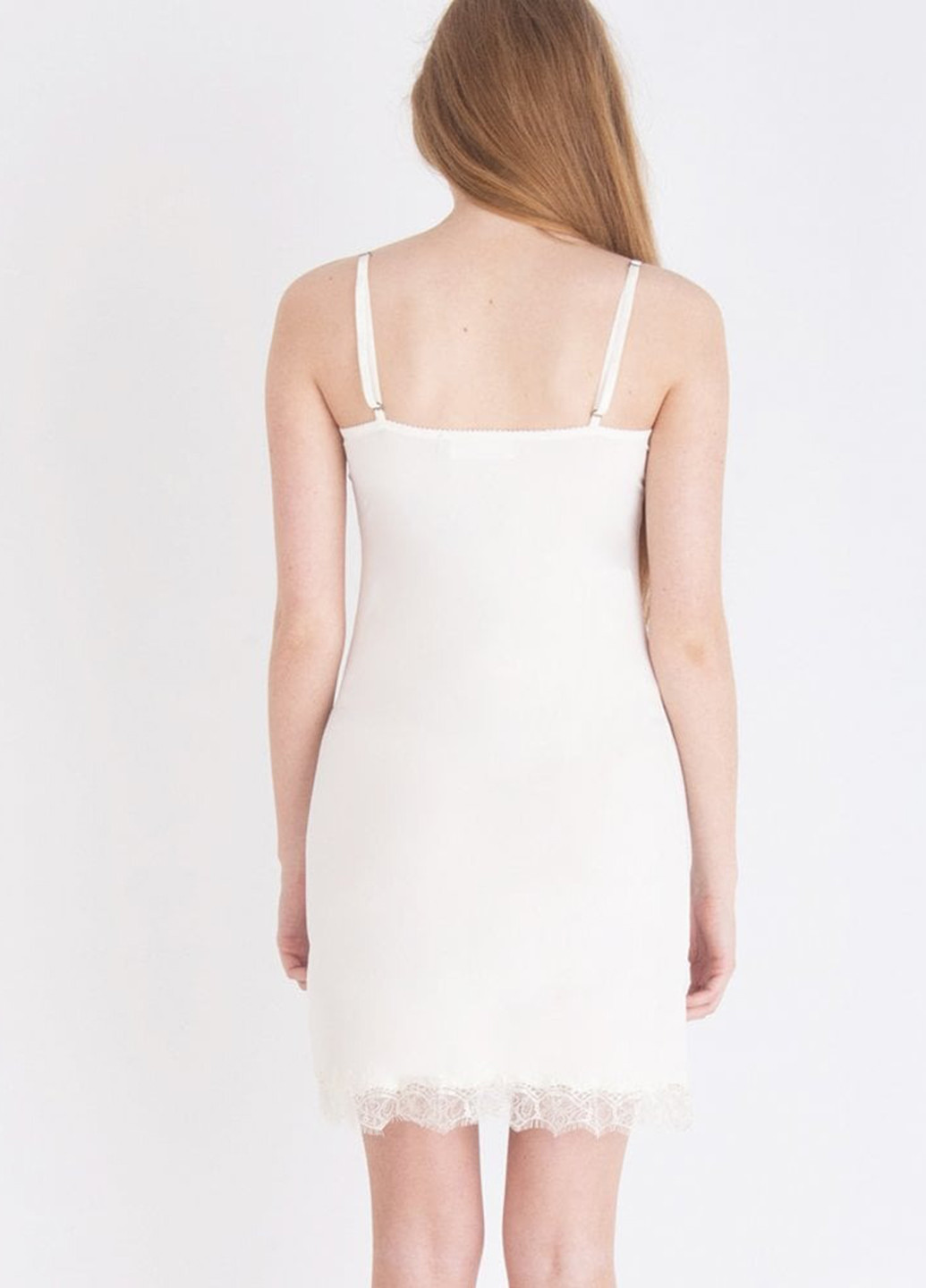Молочна коктейльна сукня сукня-комбінація Rosemunde однотонна