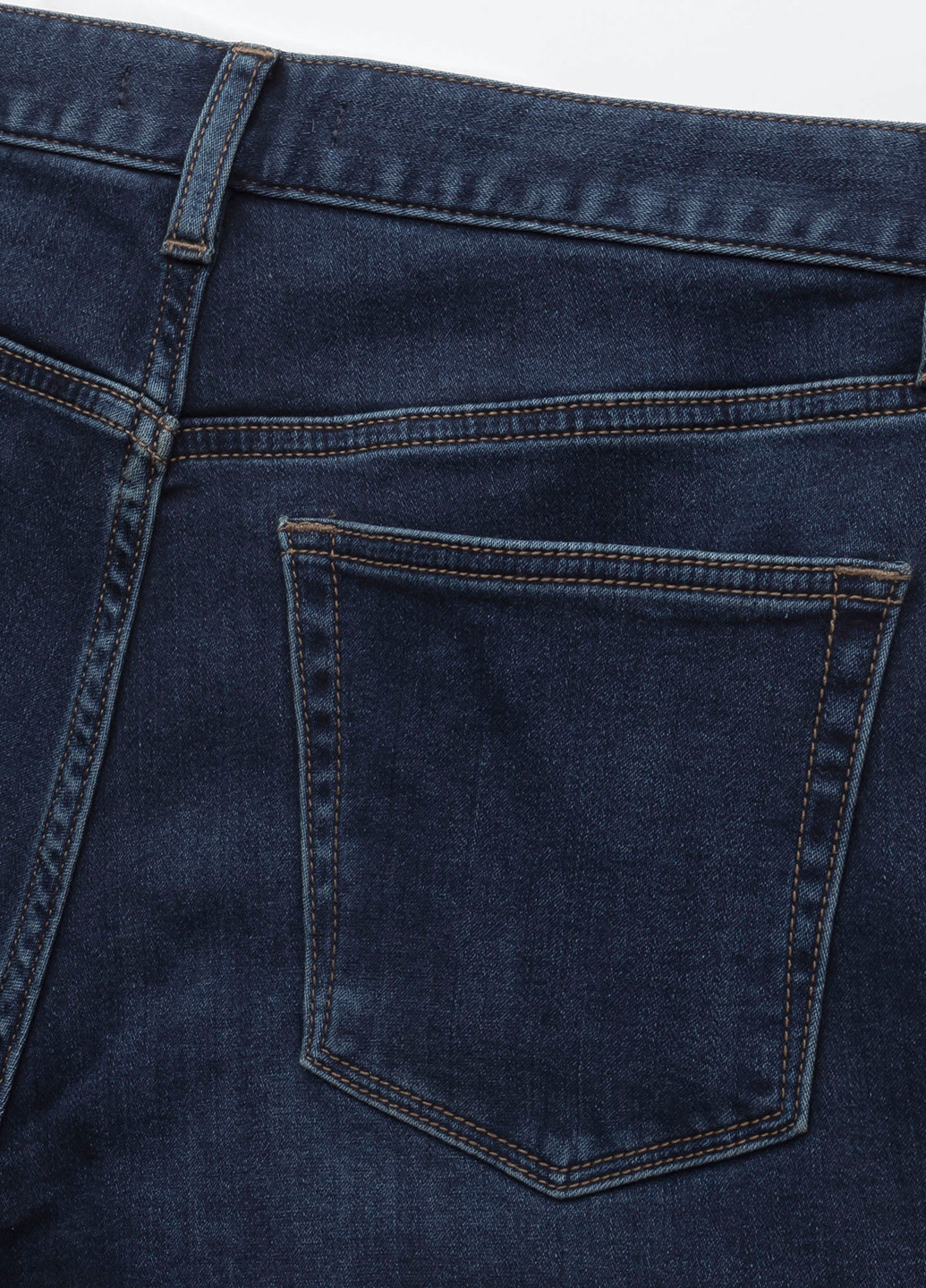 Синие демисезонные скинни джинсы Uniqlo