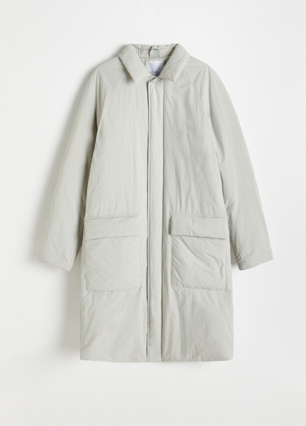 Светло-серая зимняя куртка Reserved
