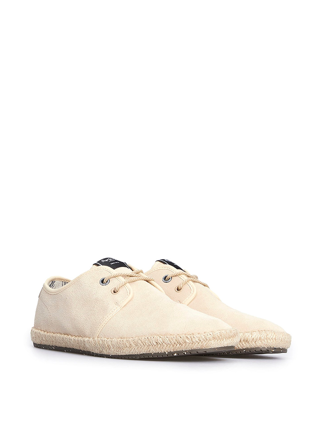 бежеві еспадрільї Pepe Jeans однотонний (307149261)